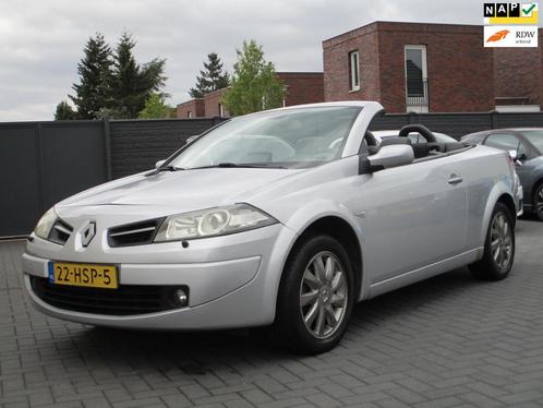 Renault Mégane Coupé-Cabriolet 2.0-16V Tech Line Leer Navi, Auto's, Renault, Te koop, Mégane, ABS, Airbags, Airconditioning, Alarm