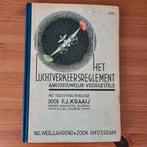 Het luchtverkeersreglement ,110 blz., Boeken, Geschiedenis | Vaderland, Gelezen, Ophalen of Verzenden, 20e eeuw of later