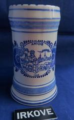 DELFT BLAUW *  ARTOIS BIERPUL * Keramiek *, Verzamelen, Glas en Borrelglaasjes, Verzenden, Zo goed als nieuw, Bierglas