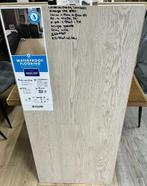 Waterbestendig Laminaat Greige Eik 8890 8mm dik 4V-groev, Crème, 75 m² of meer, Waterbestendig laminaat beige creme kleur, Nieuw