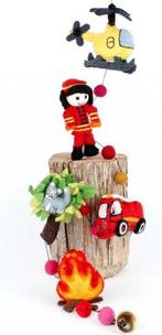 Fairtrade Wereld Winkel Brandweer slinger vilt Nepal, Ophalen of Verzenden, Nieuw, Overige typen