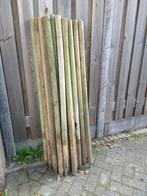 Tuinpalen / Weidepalen met punt 150 cm 37st,, Tuin en Terras, Ophalen, Gebruikt, Minder dan 180 cm, Palen