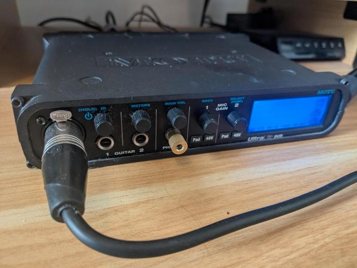 Motu Ultralite AVB Pro Audio Interface, Computers en Software, Geluidskaarten, Gebruikt, Extern, Ophalen of Verzenden