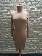 Jurk cherry koko maat 38 40, Maat 38/40 (M), Verzenden, Beige, Zo goed als nieuw