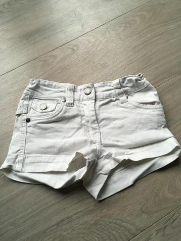 DOERAK korte spijker broek wit met stretch maat 116 D15 beschikbaar voor biedingen