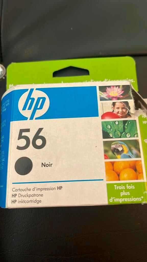 HP 56 originele zwarte inktcartridge, Computers en Software, Printerbenodigdheden, Zo goed als nieuw, Ophalen of Verzenden