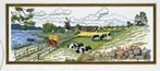 Eva Rosenstand telpakket Deens landschap 12-724, Ophalen of Verzenden, Nieuw, Handborduren, Borduurpakket