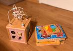 Houten Speelgoed Set: Activity Cube & Puzzels, Ophalen, Zo goed als nieuw, Knutselen, Met licht