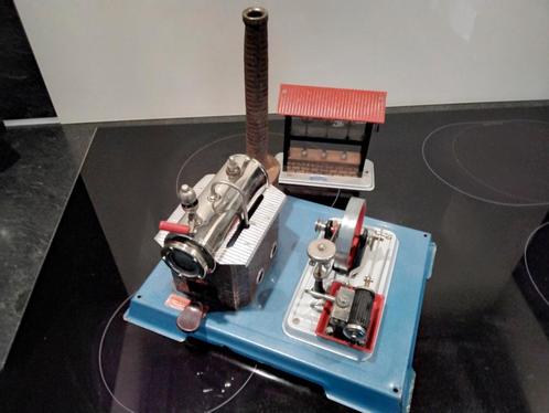 Stoommachine Wilesco D10  met aandrijfmodel hamermachine, Hobby en Vrije tijd, Modelbouw | Overige, Zo goed als nieuw, Groter dan 1:32