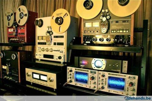 Bandrecorders, versterkers, platenspelers enz... gevraagd., Audio, Tv en Foto, Bandrecorders, Ophalen