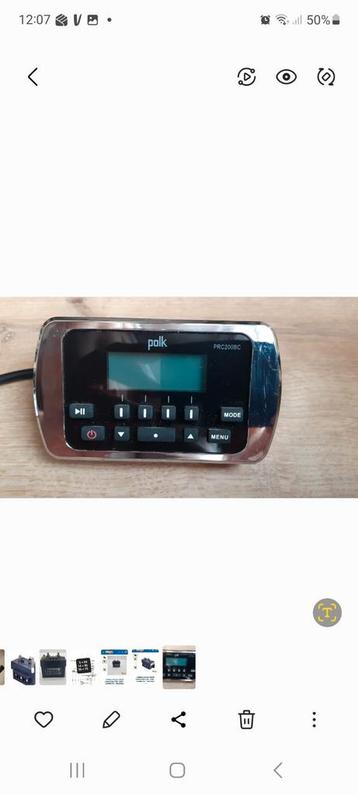 Polk remote, nautisch beschikbaar voor biedingen