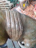 Bronzen Kat Beeld - Egyptische Stijl, Ophalen of Verzenden