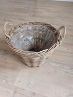 Rieten kerstboommand, Huis en Inrichting, Emmers, Ophalen of Verzenden, Zo goed als nieuw, Hout
