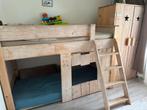 Leuk steigerhouten stapelbed, Kinderen en Baby's, Kinderkamer | Stapelbedden en Hoogslapers, Ophalen of Verzenden, Zo goed als nieuw