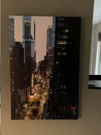 Schilderij wolkenkrabber New York, Huis en Inrichting, Ophalen of Verzenden, Schilderij