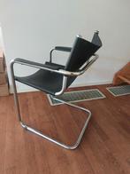 Vintage Mg5 design stoel Marcel Breuer Matteo Grazzi, Huis en Inrichting, Stoelen, Zwart, Ophalen of Verzenden, Metaal, Eén