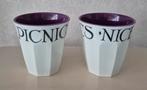 2 Emma Bridgewater kunststof bekers, Huis en Inrichting, Ophalen of Verzenden, Gebruikt