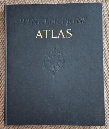 Winkler Prins atlas - 1957 (2e, geheel herziene druk) beschikbaar voor biedingen