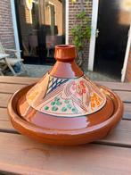 Marokkaanse Originele Tajine 26 cm, Huis en Inrichting, Ophalen of Verzenden, Zo goed als nieuw