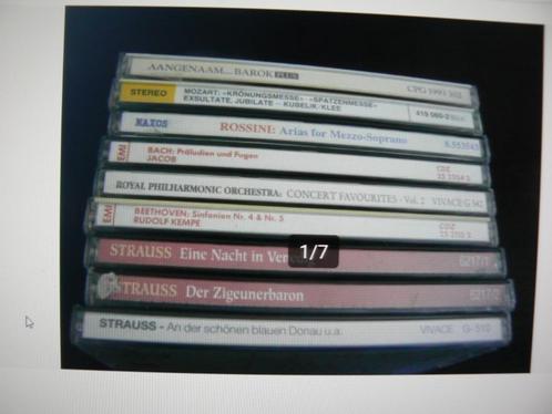 15 CD 's Klassiek Beethoven-Strauss-Mozart-Bach-Rossini enz, Cd's en Dvd's, Cd's | Klassiek, Gebruikt, Overige typen, Classicisme