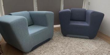 2 unieke Moooi Unkle design fauteuils.Zie beschrijving 