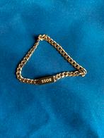 Boss goud kleurige heren armband Hugo Boss, Sieraden, Tassen en Uiterlijk, Armbanden, Ophalen of Verzenden, Zo goed als nieuw