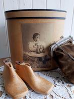 Grote brocante ovale doos Meander, Antiek en Kunst, Curiosa en Brocante, Ophalen of Verzenden