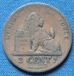 België 2 centimes 1873  Km 35.1, Verzenden, Brons, Losse munt