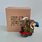 Mickey Mouse locomotive Trein Beeld Originele verpakking, Ophalen of Verzenden, Mickey Mouse, Zo goed als nieuw, Beeldje of Figuurtje