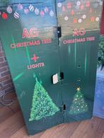Kerstboom 210 cm met lichtjes, Diversen, Kerst, Ophalen of Verzenden, Gebruikt