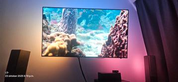 LG OLED55CX 4K + Wallmount + 4k chrome / Hue Setup beschikbaar voor biedingen