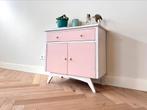 Vintage kastje ladekast kleine commode hout jaren 50/60, Ophalen, Gebruikt, Minder dan 150 cm, Minder dan 100 cm