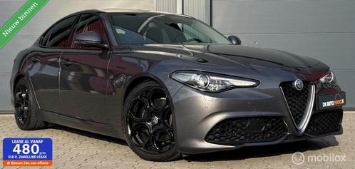 Alfa Romeo Giulia 2.0 T AWD Q4 Veloce Leder/Camera/LED/H&K/1, Auto's, Alfa Romeo, Bedrijf, Te koop, Giulia, 4x4, ABS, Achteruitrijcamera