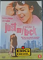 Just My Luck dvd, romantische komedie, Lindsay Lohan., Cd's en Dvd's, Dvd's | Komedie, Alle leeftijden, Ophalen of Verzenden, Romantische komedie