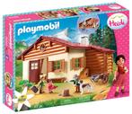 PLAYMOBIL 70253 Heidi + Grootvader AlpenHut 107 delig