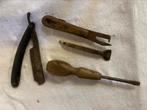 GARAGE VONDST: 4 keer oud gereedschap. Samen 5  euro., Ophalen of Verzenden