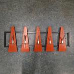 Vintage kapstok oranje kapstok wandkapstok, Ophalen of Verzenden, Huis en Inrichting