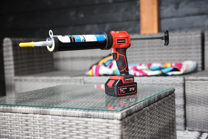 Nieuwe Elektrische Kitspuit met accu, Doe-het-zelf en Verbouw, Gereedschap | Handgereedschap, Nieuw, Ophalen of Verzenden