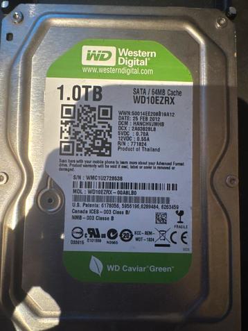 1TB HDD - Western Digital Caviar Green beschikbaar voor biedingen