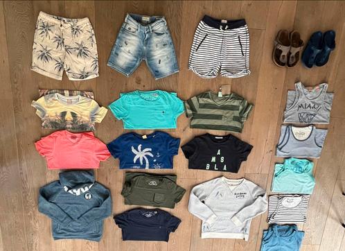 Scotch Soda, Vingino T shirts, shorts, maat 128 per stuk tk, Kinderen en Baby's, Kinderkleding | Maat 128, Zo goed als nieuw, Jongen