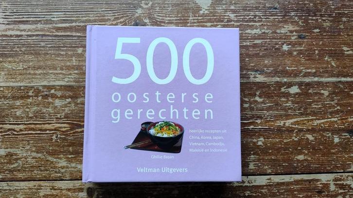 500 Oosterse Gerechten - Ghillie Basan, Boeken, Kookboeken, Gelezen, Azië en Oosters, Ophalen of Verzenden