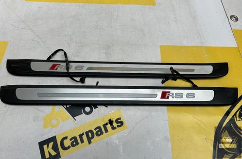 Audi RS6 4G Facelift instaplijsten verlichting 4G0947405D, Auto-onderdelen, Carrosserie en Plaatwerk, Audi, Voor, Links, Gebruikt