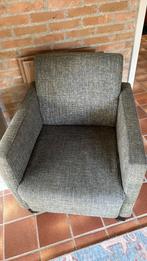 Fauteuil grijs/groen, Ophalen, Gebruikt, Minder dan 75 cm, Stof