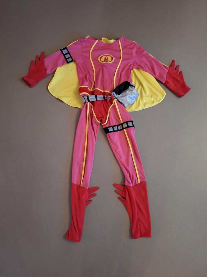 Mega Mindy pak meisjes 9-11 jaar verkleedkleding, Kinderen en Baby's, Carnavalskleding en Verkleedspullen, Meisje, Ophalen of Verzenden