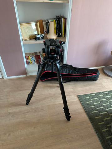 Professioneel Manfrotto video/fotostatief 504HD head + tas beschikbaar voor biedingen