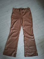 Y-conic Leather Look Flaired Broek XXL, Kleding | Dames, Bruin, Maat 46/48 (XL) of groter, Ophalen of Verzenden, Zo goed als nieuw