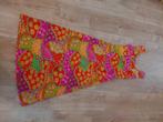 Jurk hawai vintage tropical xs, Oranje, Ophalen of Verzenden, Zo goed als nieuw, Maat 34 (XS) of kleiner