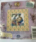 BORDUURPAKKETTEN FLOWER FAIRIES OM KAART TE BORDUREN, Verzenden, Nieuw, Handborduren, Borduurpakket
