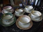 set van 6 vintage theekoppen, Ophalen of Verzenden, Zo goed als nieuw, Overige stijlen, Kop(pen) en/of Schotel(s)