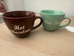 Hot tea & hot chocolat mokken, Ophalen of Verzenden, Zo goed als nieuw, Overige stijlen, Kop(pen) en/of Schotel(s)